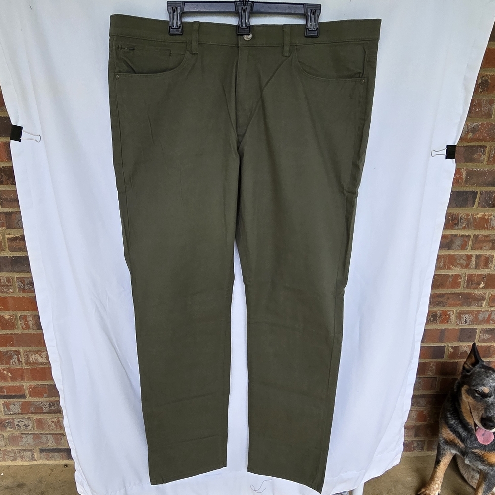 Mens English Laundry Green Pants 40×34 NWT Item# 1529173 RN#